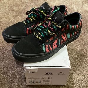 LIMITED EDITION VANS x A TRIBE CALLED QUEST…still in box! Worn once!